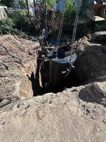 CL 09 – UAT Costești, str. Broșteni – Lucrări de montaj cămin SPAU 3